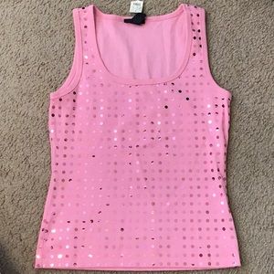 The Limited Sequined Tank Top